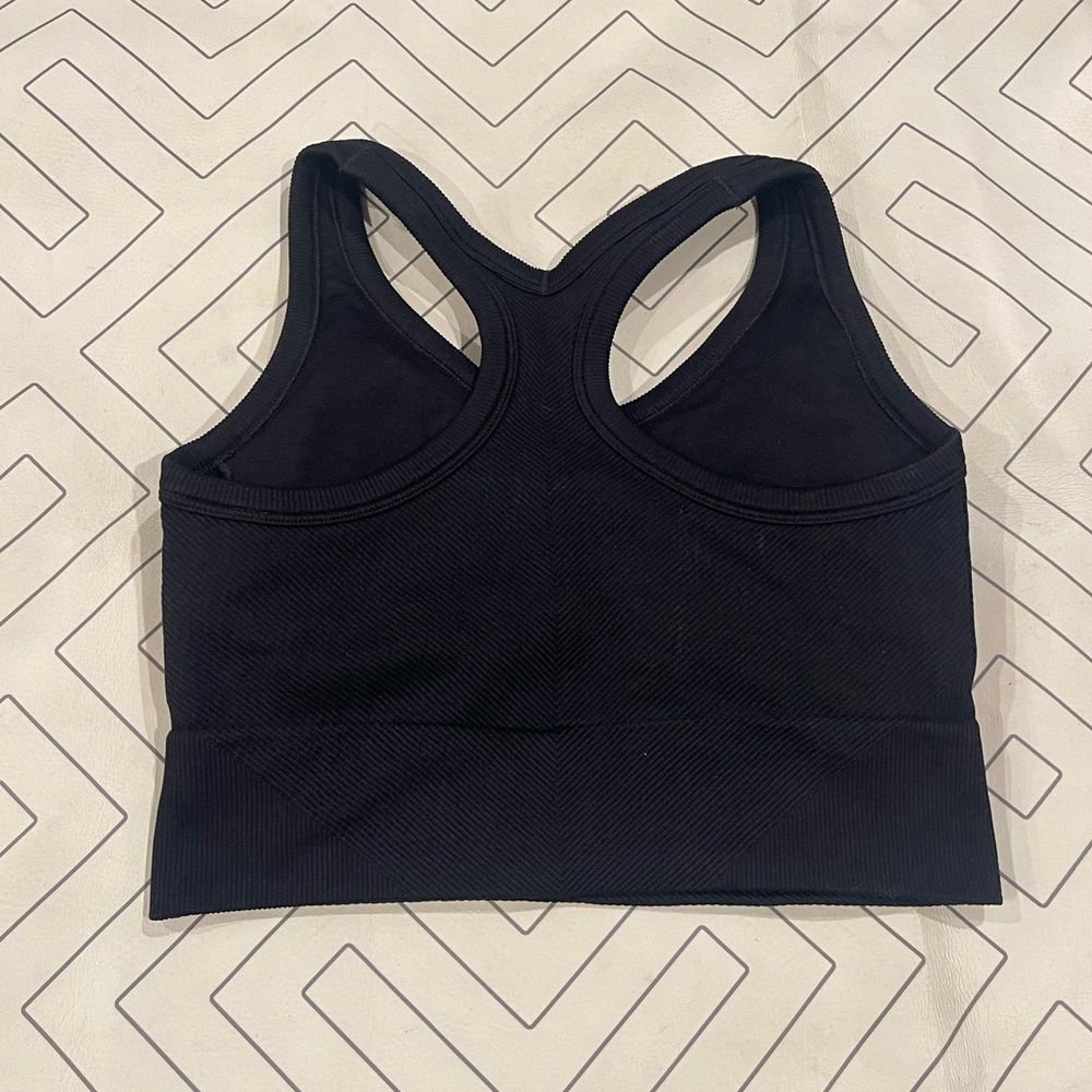 SPANX Black Look At Me Now Sports Bra - Picture 6 of 8